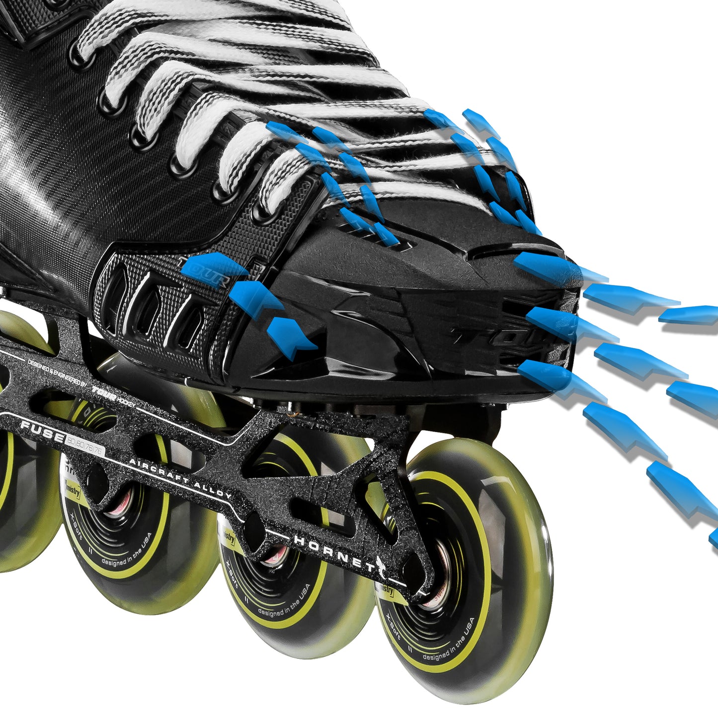 Roller In-Line l Tour Volt Spitfire Black l Adulte