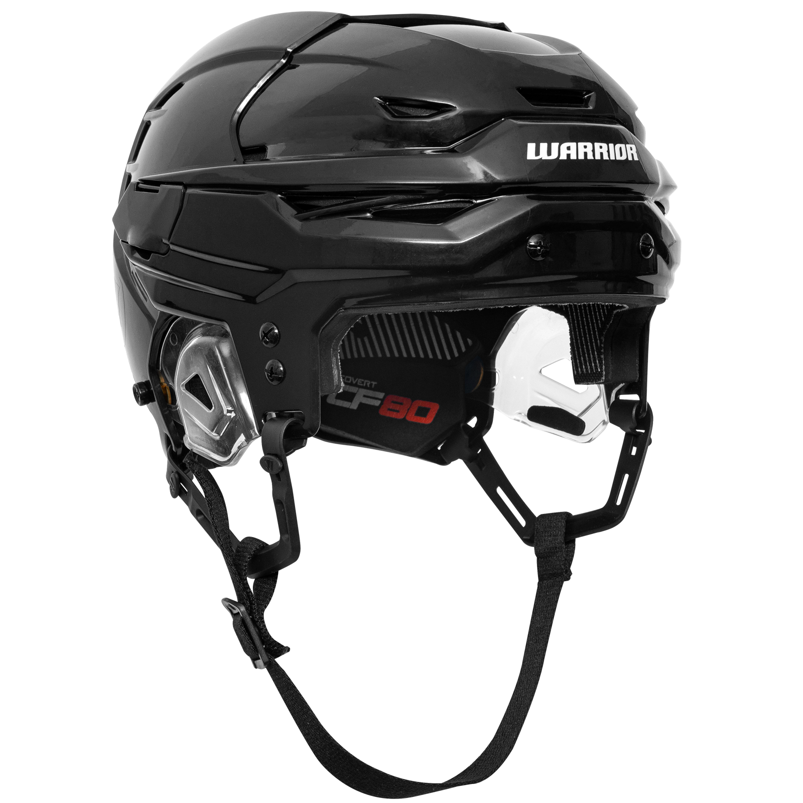 Casque Warrior Covert CF80 noir vue de profil 2 
