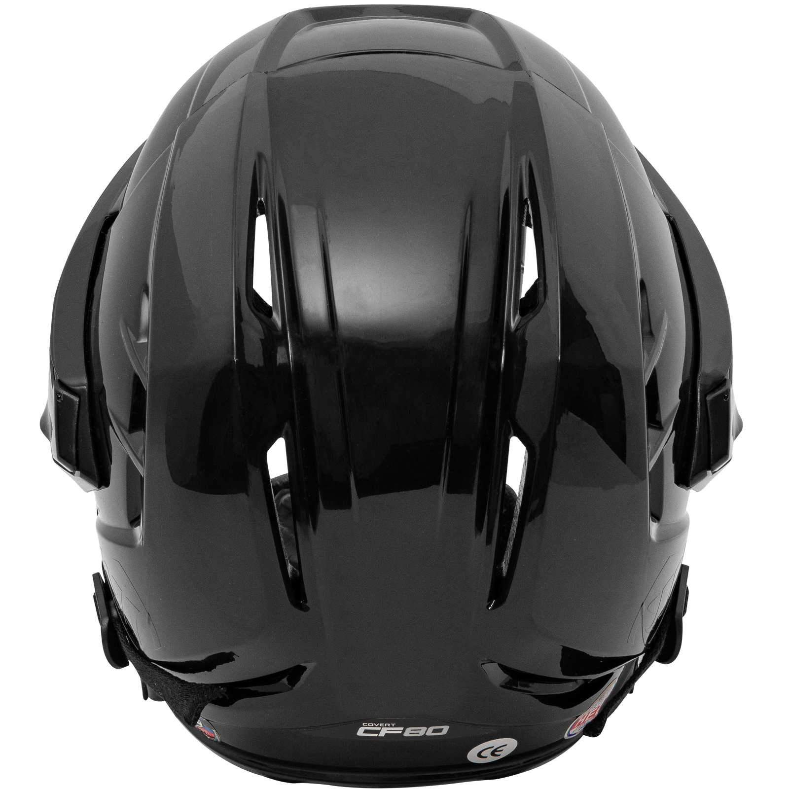 Casque Warrior Covert CF80 noir vue de profil 255